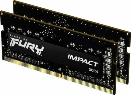 Kingston Fury Impact DDR4 32GB RAM with 2x16GB Modules and Speed 3200 for Laptop