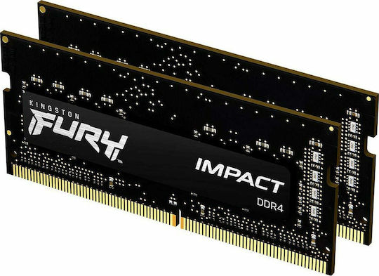 xlarge_20230414160437_kingston_fury_impact_32gb_ddr4_ram_me_2_modules_2x16gb_kai_tachytita_3200_gia_laptop_kf432s20ibk2_32.jpeg Kingston Fury Impact DDR4 32GB RAM with 2x16GB Modules and Speed 3200 for Laptop - Image 1