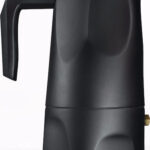 Alessi Espresso Coffee Maker Moka MT18/3 B black
