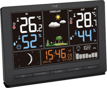 TFA 35.1118.01 black SEASON Wireless Weather Station