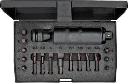 GEDORE Screw Loosener Set 1/2 18-pieces