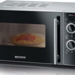 Severin MW 7771 black/silver 2 in 1 with Grill Function