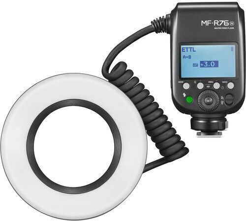 xlarge_20230928144702_godox_mf_r76n_flash_gia_nikon_michanes.jpeg Godox MF-R76N Macro Ring Flash for Nikon - Image 1