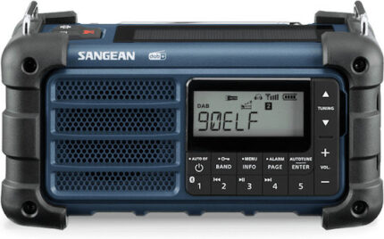 Sangean MMR-99 DAB blue Emergency/Crank/Solar Radio