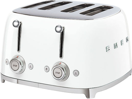 xlarge_20231012115725_smeg_tsf03wheu_fryganiera_4_theseon_2000w_leyki.jpeg SMEG Toaster (TSF03WHEU) white - Image 1