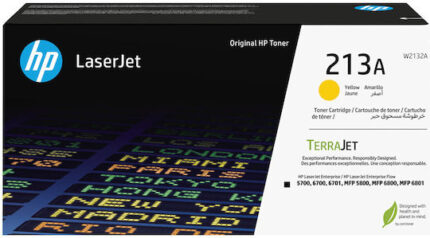 HP Cartridge No 213A HP213A HP 213A Yellow Gelb (W2132A)