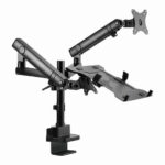 Gembird MA-DA3-02 monitor mount / stand 81.3 cm (32 ) Desk Black