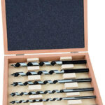 Alpen Set Auger Drill Bits 6-pcs L 600
