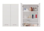 Topeshop POLA MINI DD BIEL bathroom storage cabinet White
