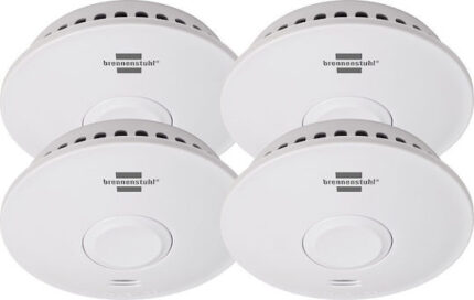Brennenstuhl Funk Smoke Detector Set, 4x RM L 3101