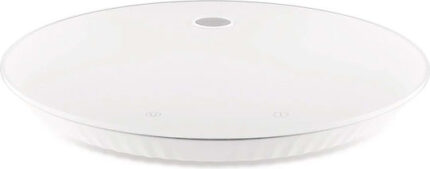 Alessi Kitchen Scale Plisse MDL16 W, white