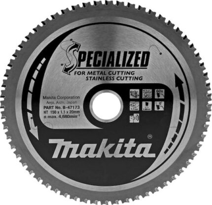 Makita Circular Saw Blade 150x20mm, 60T