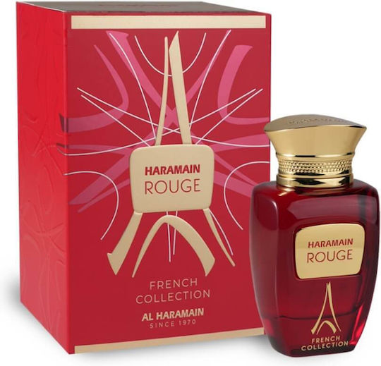 xlarge_20231228155259_al_haramain_rouge_french_collection_eau_de_parfum_100ml.jpeg Al Haramain Rouge French Collection Ep 100 Vp Unisex Distribuidor - Image 1
