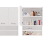 Topeshop POLA MINI DK BIEL bathroom storage cabinet White