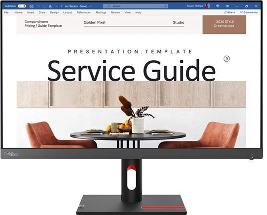 xlarge_20240119134707_lenovo_thinkvision_s24i_30_ips_monitor_23_8_fhd_1920x1080.jpeg Lenovo ThinkVision S24i-30 LED display 60.5 cm (23.8 ) 1920 x 1080 pixels Full HD Black - Image 1