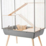 Zolux Cage Neo Cozy Large Rodents H80  grey color