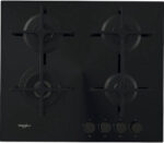 Whirlpool AKT 627/NB1 Black Built-in 59 cm Gas 4 zone(s)