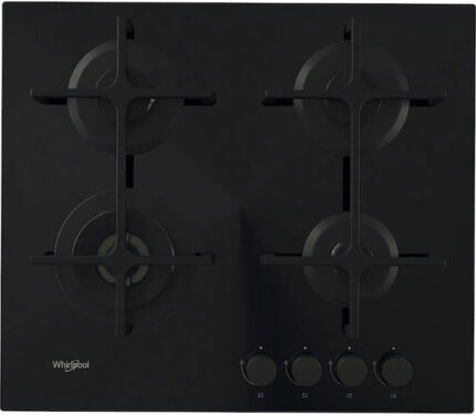 Whirlpool AKT 627/NB1 Black Built-in 59 cm Gas 4 zone(s)