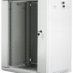 Lanberg Wall Mounted Rack Cabinet 15U 60x45x60cm Gray WF01-6415-10S