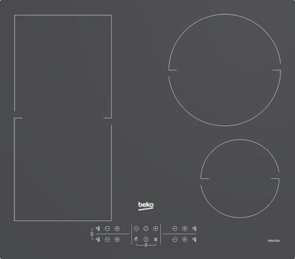 Beko HII64200FMTZG Induction hob with 4 zones Gray
