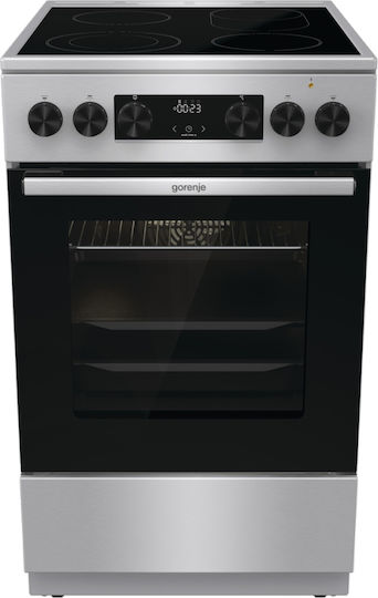 xlarge_20240213155101_gorenje_gecs5c70xa_kouzina_70lt_me_keramikes_esties_p50ek_inox.jpeg Kuchnia ceramiczna GECS5C70XA - Image 1