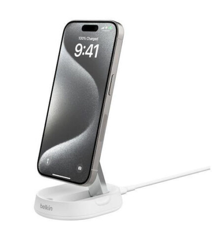 Belkin BOOST Charge Pro Qi2 15W magnetic Charger whi. WIA008vfWH