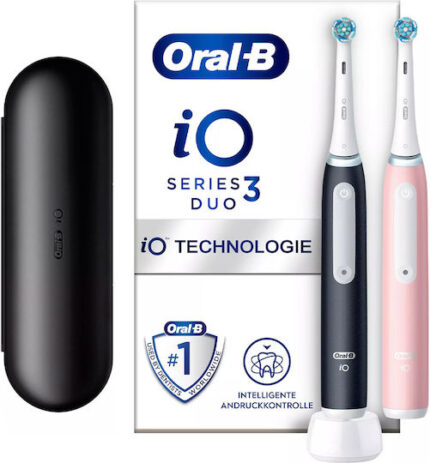 Szczoteczka elektryczna Oral-B iO 3 Duo black/pink