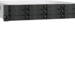 QNap TS-H1277AXU-RP-R5-16G NAS Rack with 12 slots for HDD/M.2/SSD and 2 Ethernet ports