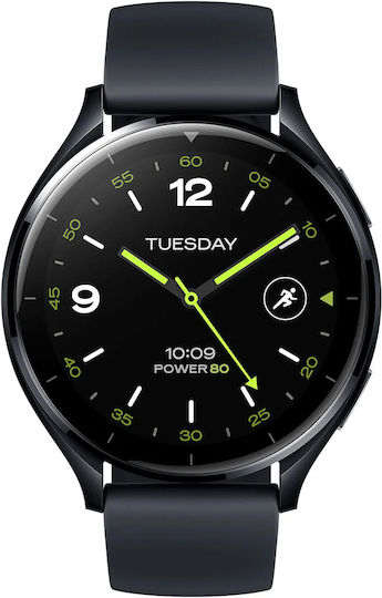 xlarge_20240307114517_xiaomi_watch_2_47mm_adiavrocho_me_palmografo_black.jpeg Xiaomi Watch 2 47mm Αδιάβροχο με Παλμογράφο (Black) - Image 1