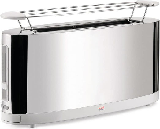 xlarge_20240315144403_alessi_sg68w_fryganiera_1_thesis_inox.jpeg Alessi Toaster white SG68 W - Image 1