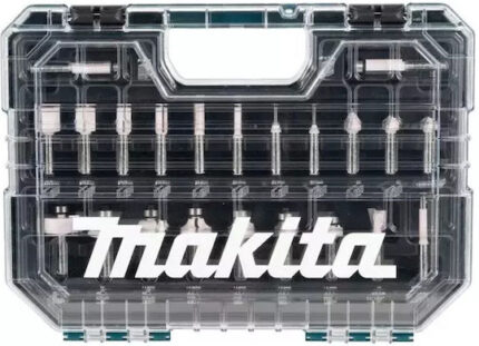 Makita Router Bit Set 8 mm 22 pcs
