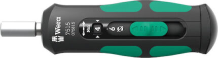 Wera 7515 Kraftform Safe-Torque Speed Torque Screwdriver 2-6Nm