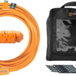 Tether Tools USB-C to Micro-B- Cable-System 9.40m right orange