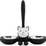 Alessi Cat Bowl Tigrito black AMMI09 B
