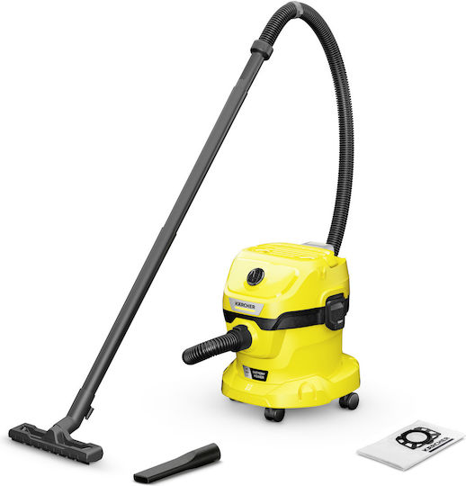 xlarge_20240425170321_karcher_wd_2_18_1_628_500_0_skoupa_ygron_stereon_225w_me_kado_12lt.jpeg Kärcher WD 2-18 12 L Drum vacuum Dry&wet 225 W Bagless - Image 1