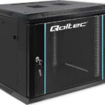 Qoltec Επιτοίχια Καμπίνα Rack 9U Μαύρο 54463