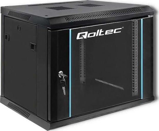 xlarge_20240426134118_qoltec_epitoichia_kampina_rack_9u_mayro_54463.jpeg Qoltec Επιτοίχια Καμπίνα Rack 9U Μαύρο 54463 - Image 1