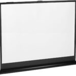 Maclean MC-961 Portable Projection Screen Compact 45  4:3 Free-Standing Office Cinema