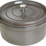 Staub La Cocotte 28cm Round Cast Iron, Graphite Grey