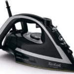 Tefal Puregliss FV8062E0 iron Dry & Steam iron Durilium AirGlide Autoclean soleplate 3000 W Black  Grey
