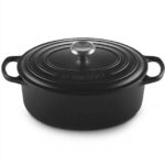 Le Creuset Signature Roaster oval 35cm black Schwarz (21178350000430)