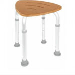 Wooden bath stool