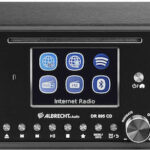 Albrecht DR 895 CD Hybrid Radio black