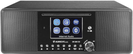 Albrecht DR 895 CD Hybrid Radio black