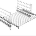 ELECTROLUX TR2LFV - telescopic oven slide set  2 levels