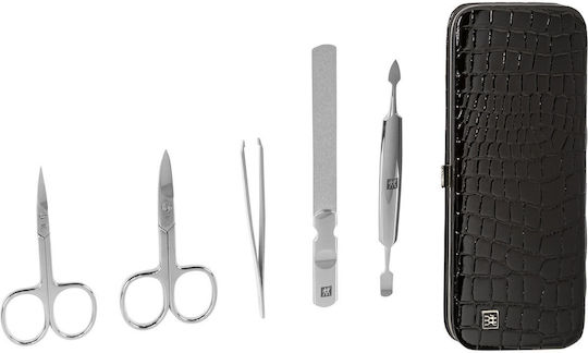 xlarge_20240802095548_zwilling_j_a_henckels_set_manikiour_pentikiour_97507_004.jpeg ZWILLING Manicure Pedicure Set w.Nail Scissors, 5-pc., Leather - Image 1