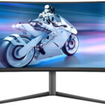 Philips Evnia 34M2C6500 Ultrawide QD-OLED HDR Curved Monitor 34" QHD 3440x1440 with Response Time 0.03ms GTG