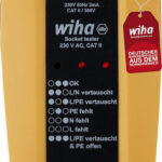 Wiha Steckdosentester 230 V AC, CAT II