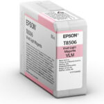 Epson ink cartridge vivid light magenta T 850 80 ml      T 8506N