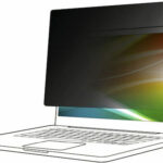 3M BPNDE002 Privacy Film 16:9 Bright Screen Dell Latitude 9510
